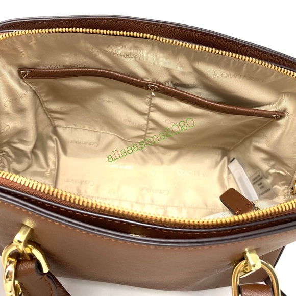 Calvin Klein Hayden Triple Companent Sathel Brown - Picture 12 of 14